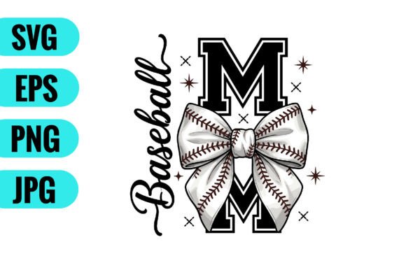 Baseball MOM Clipart: Bold Graphics for Crafts