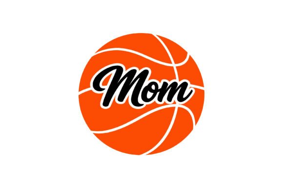 Basketball Mom Script Design: Graphics for Crafts