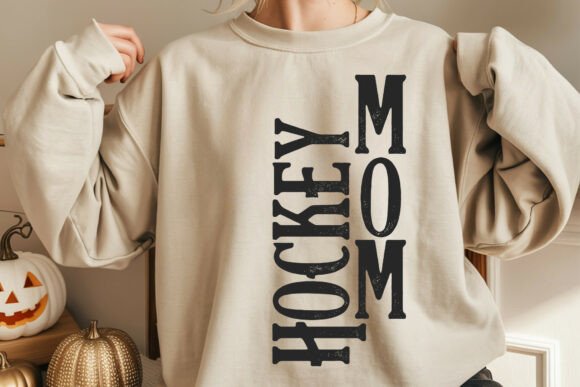 Hockey Mom Typography: Graphics for Crafts