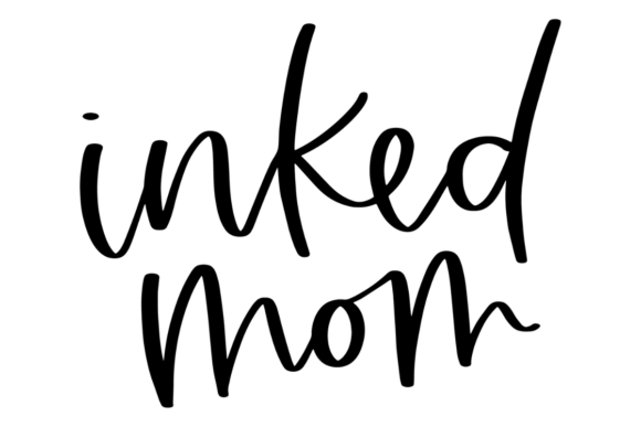 Inked Mom Graphics for Crafts Branding