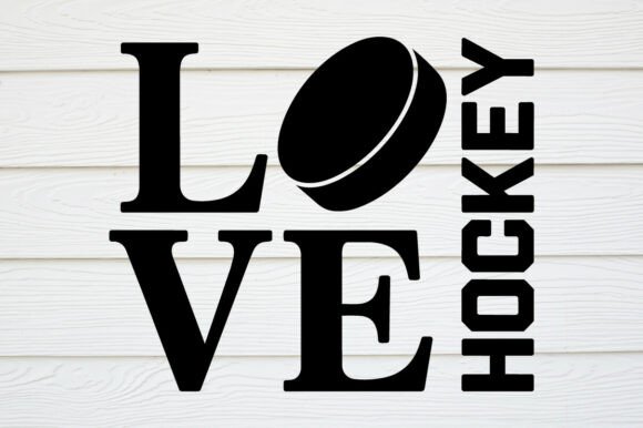 Love Hockey SVG: Premium Graphics for Crafts