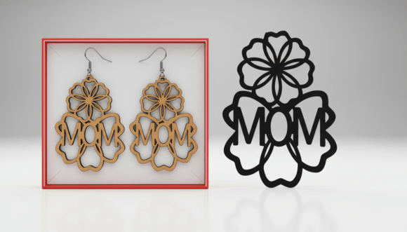 Mom Floral Earring: Crafts & Graphics Review