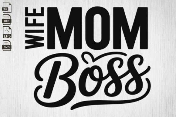 Mom Vibes Graphics for Crafts Branding