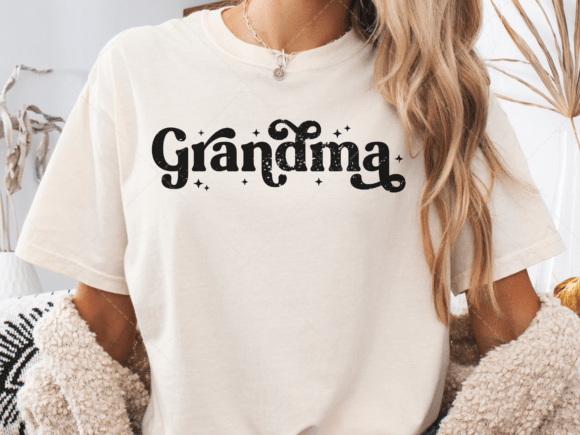 Retro Grandma Groovy Graphics for Crafts & Sales