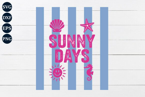 Sunny Days SVG: Fresh Graphics for Crafts
